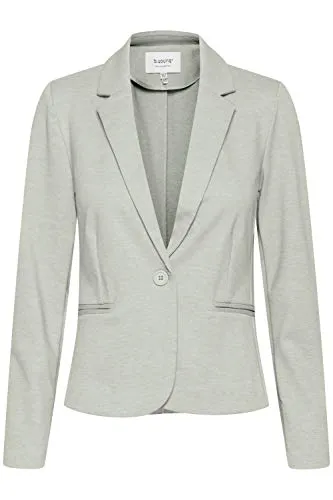 b.young BYRizetta Damen Blazer - Eleganter 1-Knopf-Anzugsblazer - Blazer für Damen mit Stretch und Reverskragen, ideal für Büro und Freizeit, vereint Eleganz und Komfort in einem modernen Slim Fit Design.