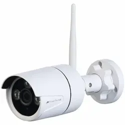 VisorTech Funk-IP-Kamera DSC-850.app V2 - HD Nachtsicht - Überwachungskamera mit HD-Qualität und Nachtsichtfunktion, ideal für die sichere Überwachung im Außenbereich.