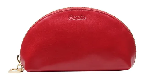 Esquire Aufbewahrungstasche Cosmetic Case, aus echtem Leder