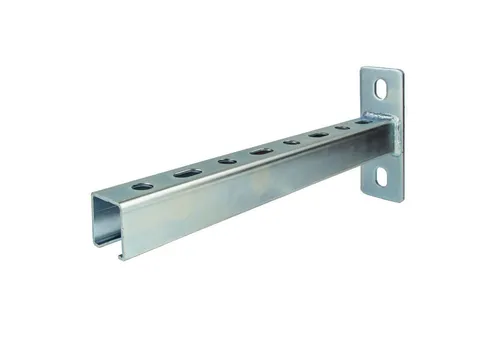 tecuro Schienensystem-Verbinder Schienenkonsole, Lochschiene, Profilschiene - verschiedene Größen, 20 cm