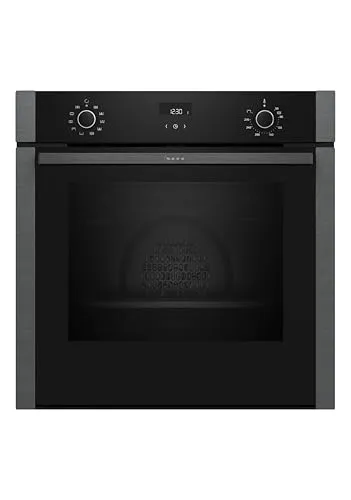 NEFF B4ACE2AG3 Backofen, 60 x 60 cm, Graphite-Grey - Backofen mit Slide&Hide für uneingeschränkten Zugang und EasyClean für mühelose Reinigung. CircoTherm ermöglicht gleichzeitiges Backen auf drei Ebenen – ideal für mehrere Gerichte.