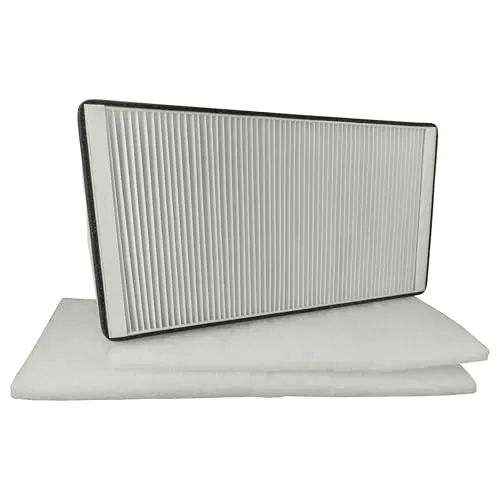 vhbw Filterset kompatibel mit Helios KWL EC 450 ECO, 450 PRO, 450 W, 500 ECO, 500 PRO, 500 W Lüftungsgerät - Luftfilter (3 Stück)