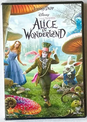 Alice in Wonderland, DVD, Film Johnny Depp, Englisch, NEU OVP