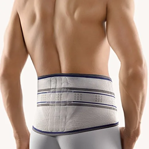 Bort StabiloBasic Rückenbandage mit Pelotte 5 silber