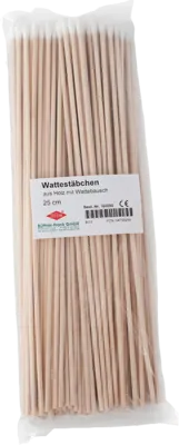 Büttner-Frank GmbH WATTESTÄBCHEN Holz 25 cm m.Wattebausch 100 St 04755250