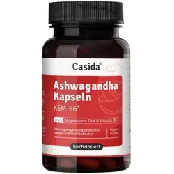 Casida Ashwagandha Kapseln KSM-66 90 Kapseln