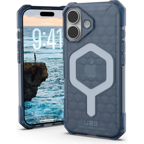 UAG Essential Armor Magsafe - Cloud Blue für iPhone 17 - Handy-Tasche mit integriertem MagSafe-Modul, verstärktem Eckenschutz und antimikrobiellen Eigenschaften – ideal für maximalen Schutz und Stil.