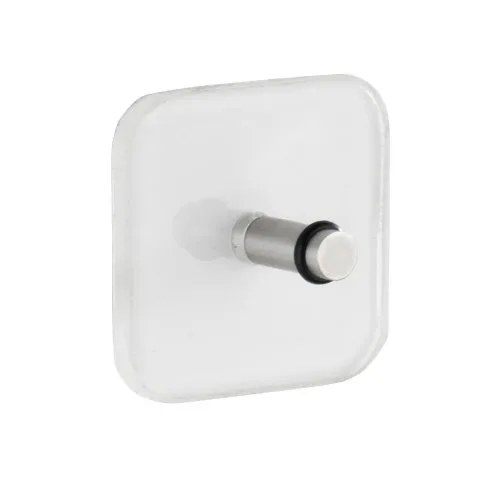 WENKO 4466470100 Wandhaken Quadro UNO, weiß in weiß von WENKO