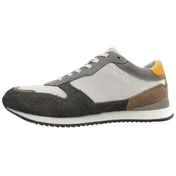 Lloyd Sportlicher Schnürer grau EUR 44,5 UK 10 - Sneaker aus hochwertigem Leder mit sportlichem Design, ideal für den Alltag und bequem durch die Gummisohle.