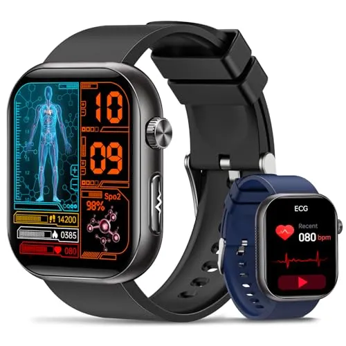 Smartwatch Herren mit EKG und umfassender Gesundheitsüberwachung