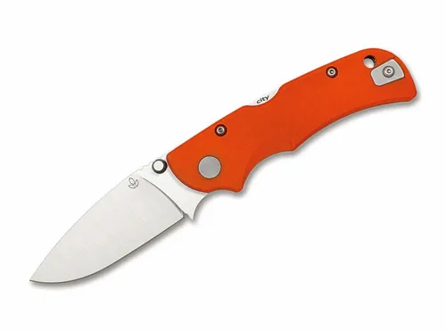 Manly City 14C28N Orange Taschenmesser - Robustes EDC Klappmesser - Taschenmesser mit ergonomischem Griff und rostbeständiger Edelstahlklinge, ideal für Outdoor-Abenteuer und den täglichen Gebrauch.