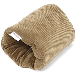 Mini-Stillkissen Cord taupe in beige von HOBEA