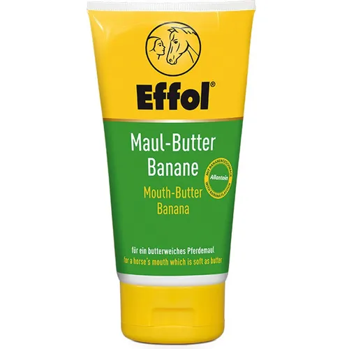 Maulbutter Pferdemaul Pferdepflege Effol Maul Butter Banane - 150ml Tube
