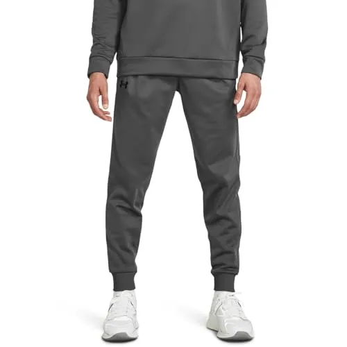 Under Armour® UA ARMOUR FLEECE JOGGERS CASTLEROCK - Trainingshose aus 100% Polyester, sorgt für optimale Wärme und Komfort beim Sport, ideal für aktive Männer und Frauen.