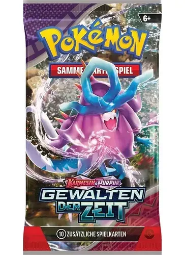Pokémon Karmesin & Purpur: Gewalten der Zeit Booster Pack (Deutsch)