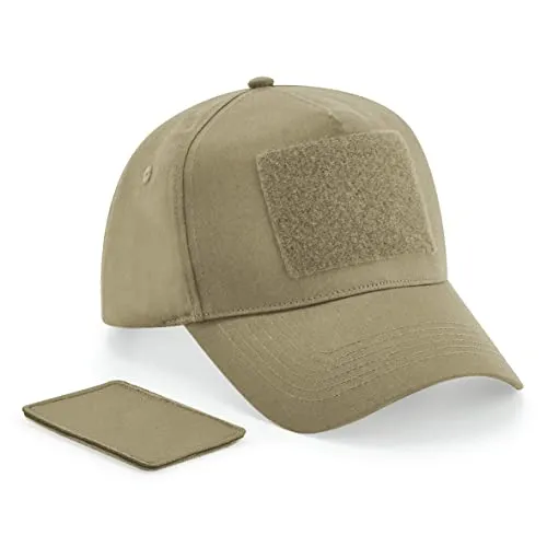 Beechfield Kappe Marke Modell Removable Patch 5 Panel Cap