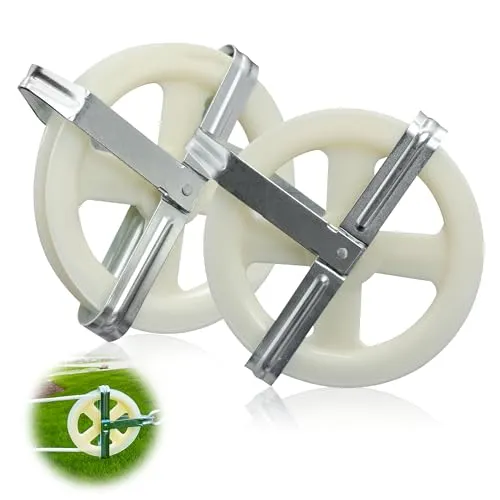 Wäscheleine Umlenkrollen 2er Set