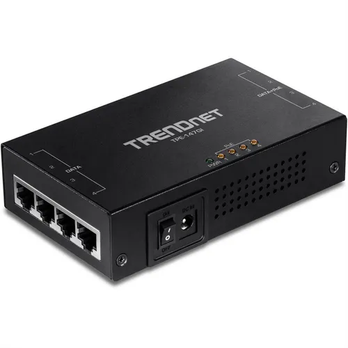 TRENDnet TPE-147GI 65W PoE+ Injektor 4-Port Gigabit von TRENDnet