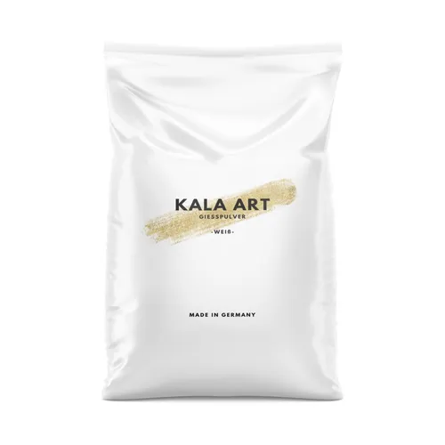Kala-Art Gießpulver 5Kg - Weißes Reliefgießpulver für kreative Keramikprojekte - Sonstige - Hergestellt in Deutschland, ideal für kreative Bastelarbeiten und zur Herstellung von individuellen Reliefs.