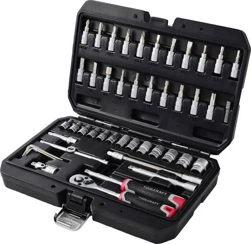 TOOLCRAFT Bit- und Steckschlüssel-Set 1/2