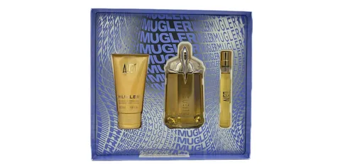Mugler Alien Goddess EDP Set 60 ml + Mini 10 ml - Eau de Parfum Geschenkset für Frauen mit exotischem Kokosnusswasser und blumigen Noten. Ein harmonischer Duft, der Selbstvertrauen und Eleganz ausstrahlt, ideal für jeden Anlass.