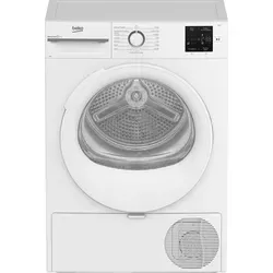 Beko BMT491WI_IT, Freistehend, Frontlader, Wärmepumpe, Weiß, Tasten, Berührung, Weiß - Weiß
