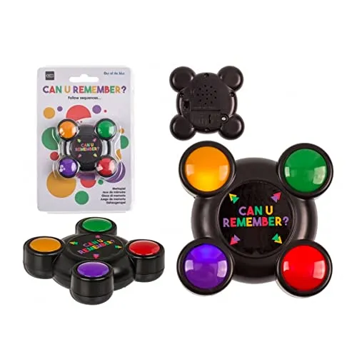 Out of the blue Elektrisches Merkspiel mit Sound elektronisches Quiz Konzentrations Training