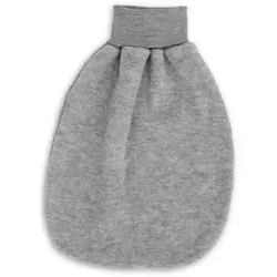 Strampelsack Fleece aus Schurwolle, Engel Natur