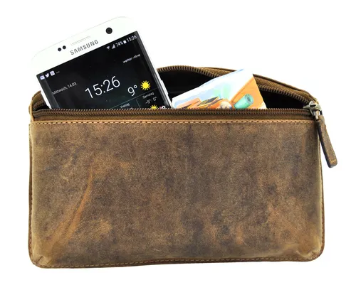 Leder Gürteltasche Vintage Hunterleder