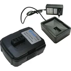 Trade-Shop 2in1 Set: Li-Ion Akku 12V / 1500mAh / 18Wh + Ladegerät Netzteil für viele AEG Ryobi Elektrowerkzeuge wie BS12CA BID-1201