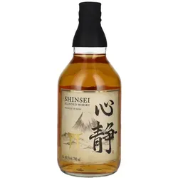 Shinsei Blended Whisky 40,5% Vol. 0,7l - Edler japanischer Blended Whisky, harmonische Aromen von Früchten und Eiche, perfekt für puren Genuss oder Cocktails.