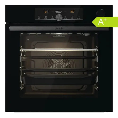 Gorenje OptiBake Advanced BSA 6747 A04BGWI Einbau-Backofen - Backofen mit 77L, WiFi Connected für einfache Steuerung per App und CataClean für mühelose Reinigung - ideal für moderne Küchen.