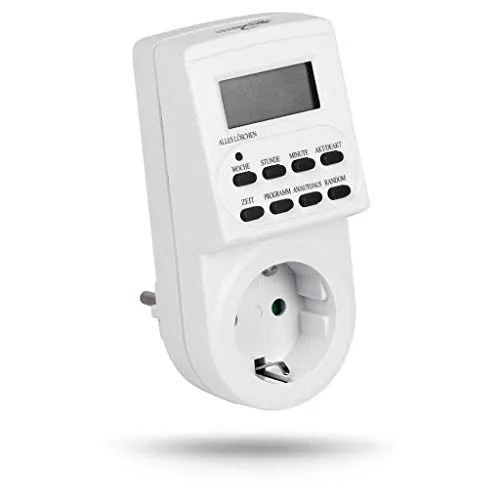 Produktbild HEITECH Wochen Zeitschaltuhr digital mit Kindersicherung