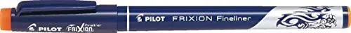 PILOT Frixion Fineliner Filzstift, 1,3 mm Spitze, radierbar, Orange, 12 Stück