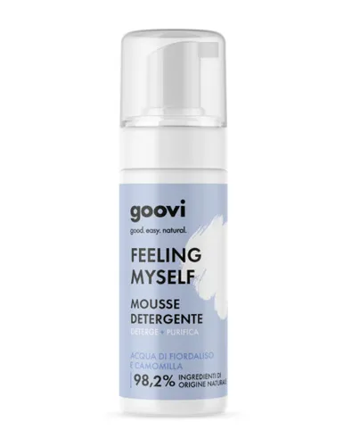 Mousse Detergente Goovi 100ml - Gesichtsreiniger mit sanfter, schäumender Formel für eine gründliche und erfrischende Reinigung der Haut.