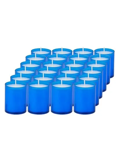 Sovie CANDLES Refill Kerzen Blau 24 Stück in blau von Sovie Candles