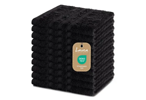 Handtücher Schwarz von Lavea