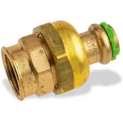 VSH Press-Verschraubung mit FD, 12 x Rp1/2, DVGW, V-Kontur, Pressfitting 5 Stück
