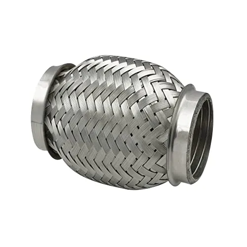 Ø 55-55,5 Edelstahl Flexrohr mit Interlock Abgasanlage Auspuff 100mm