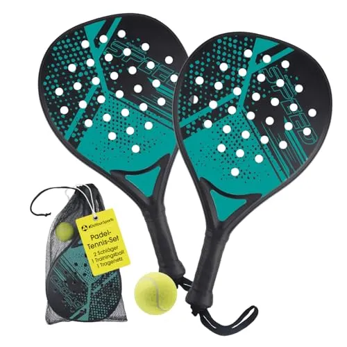 DoYourSports Padelschläger Set 46,5cm schwarz