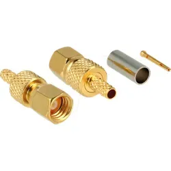DELOCK 65858 - SMC Stecker, RG-179 / RG-187