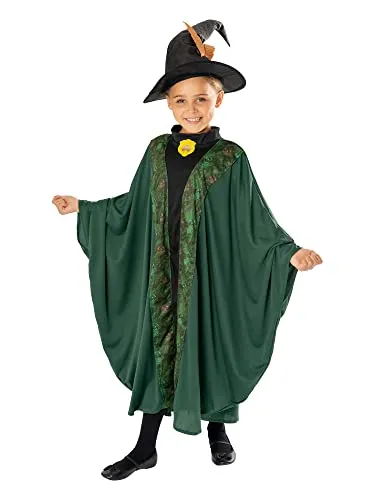 Rubies Official Harry Potter Professor McGonagall Robe für Kinder, Verkleidung, Alter 11 - 14 Jahre Halloween