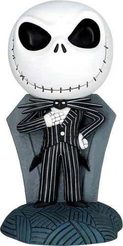 Nightmare Before Christmas Cute Jack Skellington PVC Figure Bank [New Toy] Sta