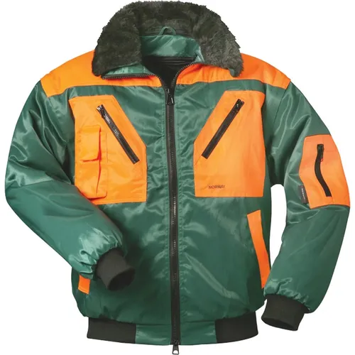 Norway Pilotenjacke Rotdorn Größe XL - grün / orange - Funktionsjacke in Größe XL, wetterfest und ideal für Outdoor-Aktivitäten mit stylischem Design.