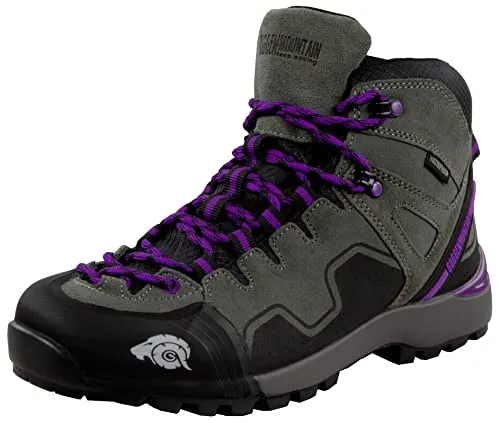 GUGGEN Mountain PM021 Damen Trekkingstiefel - Wasserdichte Wanderschuhe mit Membran und Wildleder für optimalen Komfort und Schutz in der Natur. Ideal für Trekking und Outdoor-Aktivitäten.