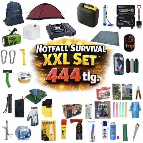Survival gefülltes Set Rucksack Notfallkit