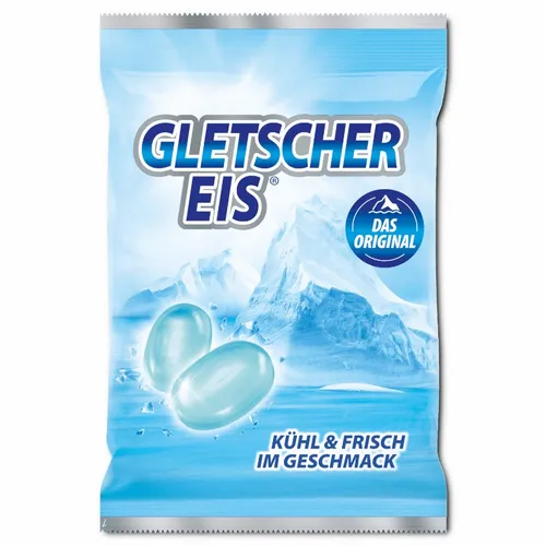  Gletschereis, Erfrischungs-Bonbon, 200g Beutel 6,20€/1kg in weiß von Katjes Fassin GmbH + Co. KG