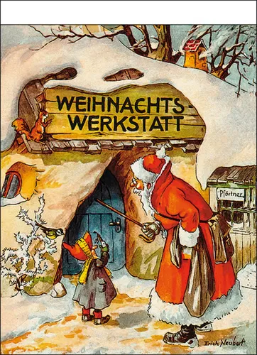 Erich Neubert | Weihnachtswerkstatt | Kalender | Deutsch | Abreißkalender