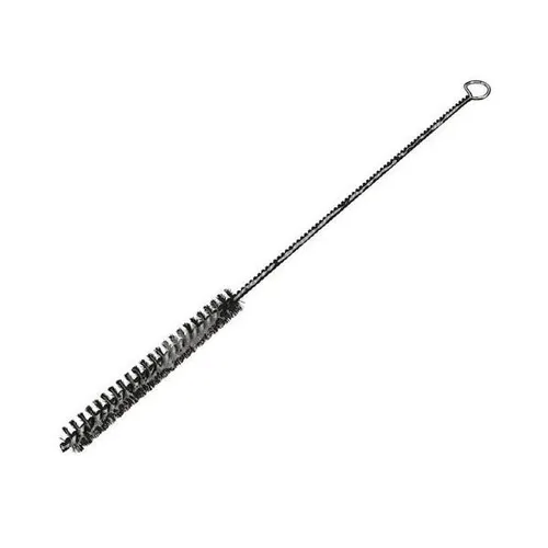 Osborn Düsenbürste L.300mm D.25mm 0,15mm VA gewellt Besatz-L.100mm m.Öse