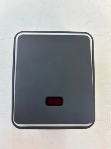 Unitec Kontrollwechselschalter Feuchtraum Mini, dunkelgrau, Aufputz